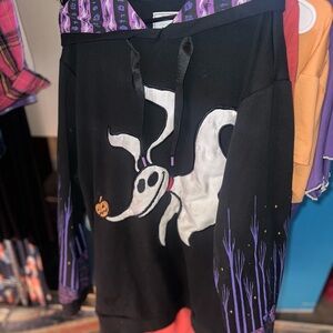 Loungefly Black and Purple Ghost Sweater